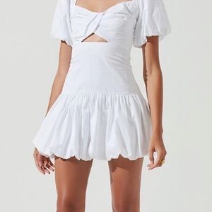 Astr the label bubble hem dress